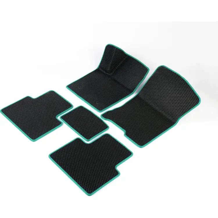 Автомобильные коврики для Renault Kangoo II 2013 - 2021 (Рено Кангу) Vicecar DL37021-изумрудный