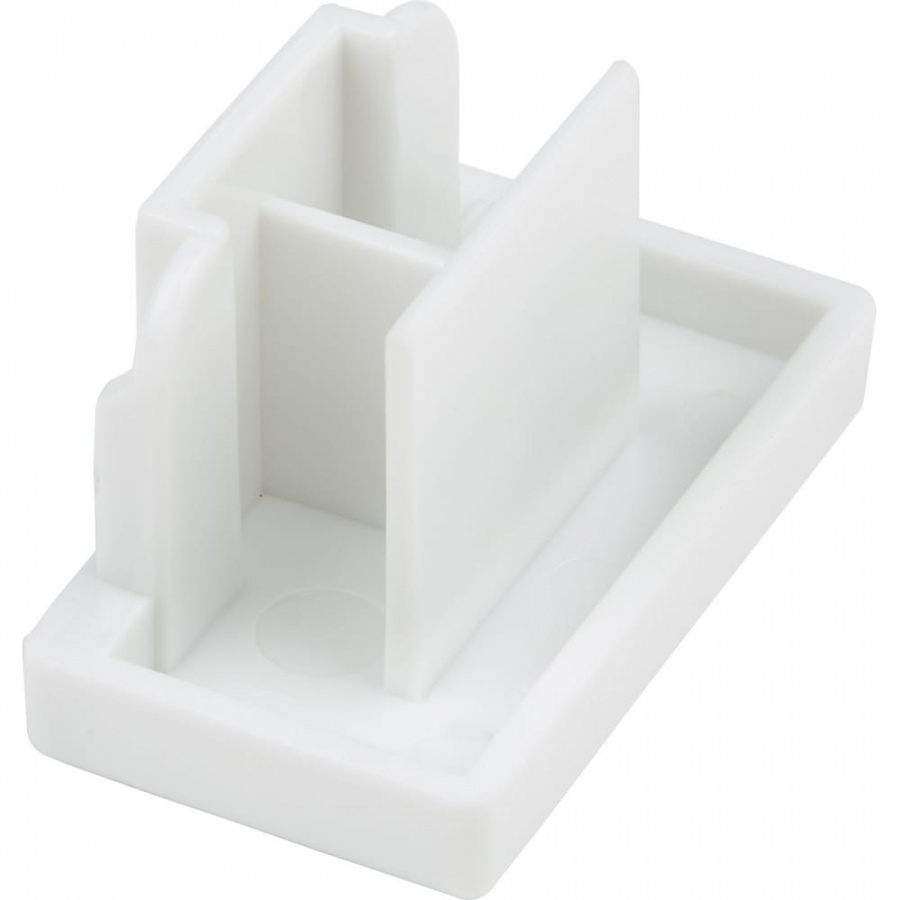 Торцевая заглушка для шинопровода Volpe C21 WHITE 1 POLYBAG UFB-Q123