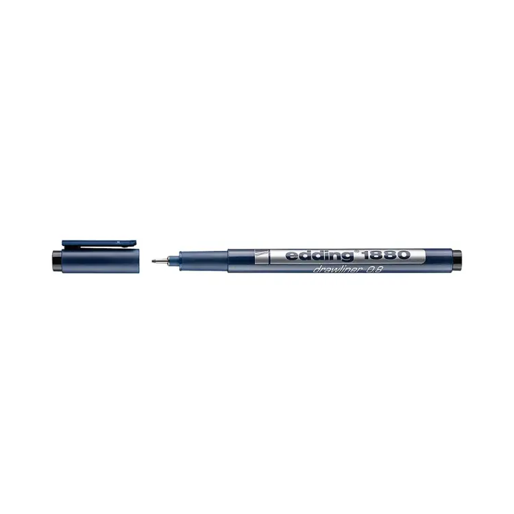 Капиллярная ручка для черчения EDDING drawliner E-1880-0.8#1