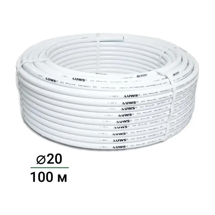 Многослойная труба UWS S-STANDART PPR-AL-PPR 210109