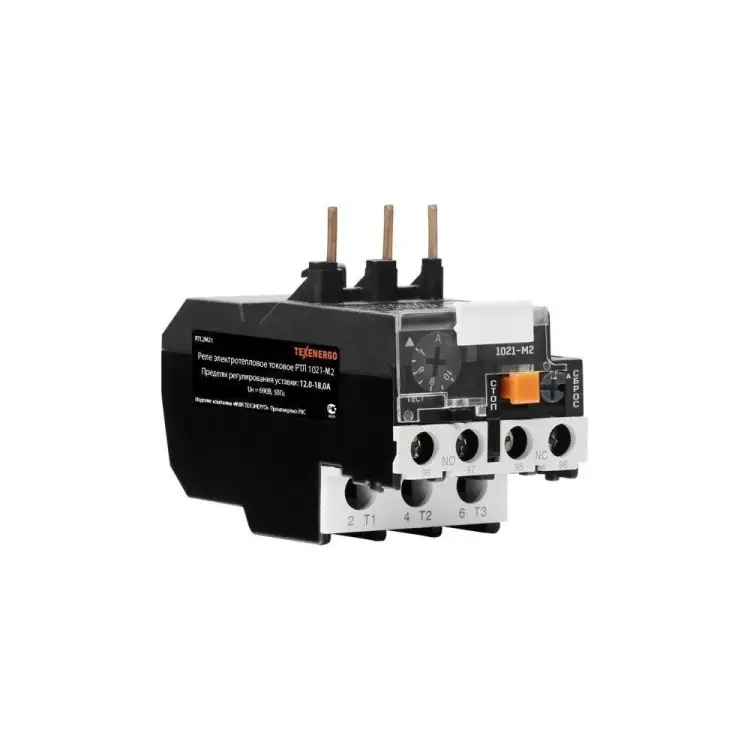 Тепловое реле перегрузки Texenergo РТЛ 1021-М2 RTL2M21