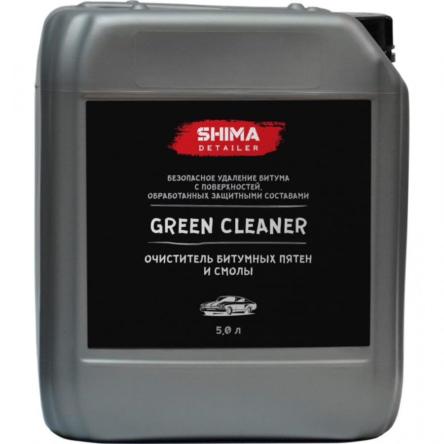 Очиститель битумных пятен и смолы SHIMA DETAILER GREEN CLEANER