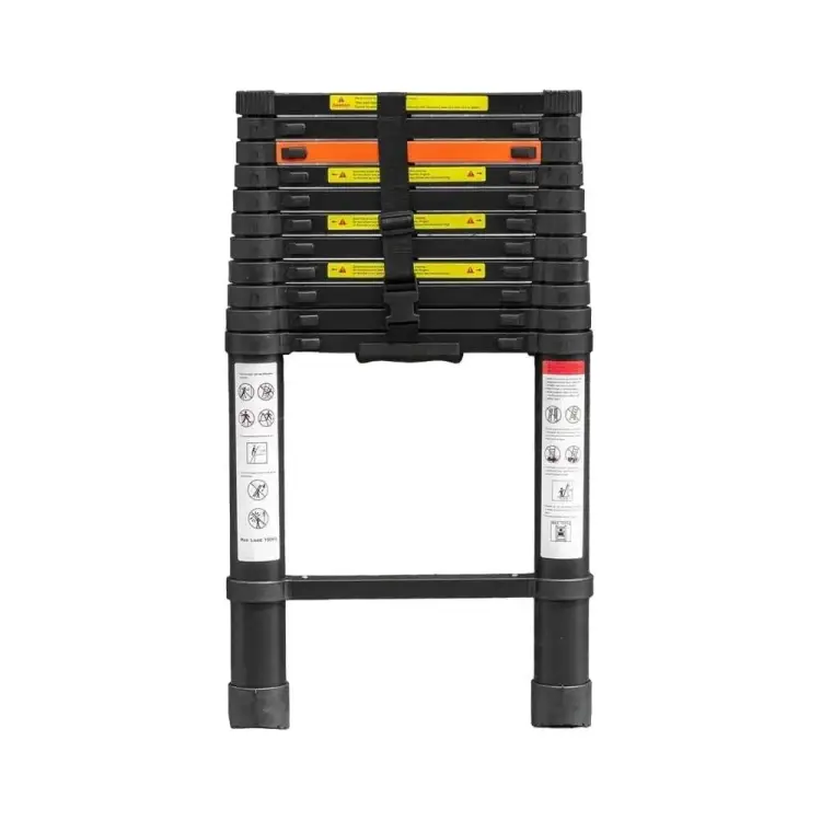 Телескопическая алюминиевая бытовая лестница Rockforce RF-UP350