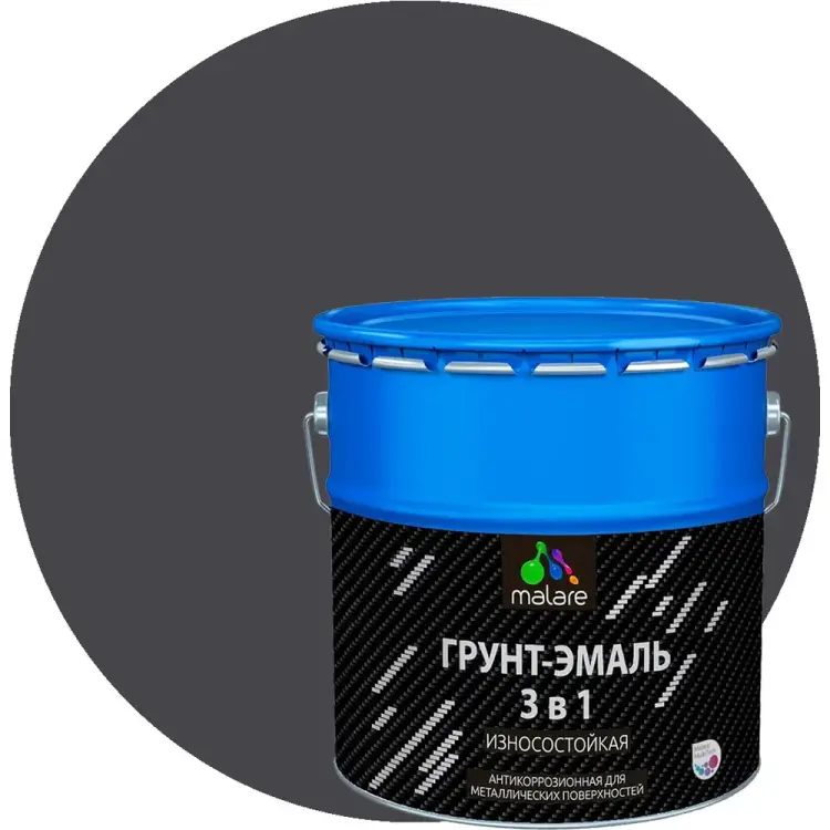 Грунт-эмаль по ржавчине MALARE 7930085244088