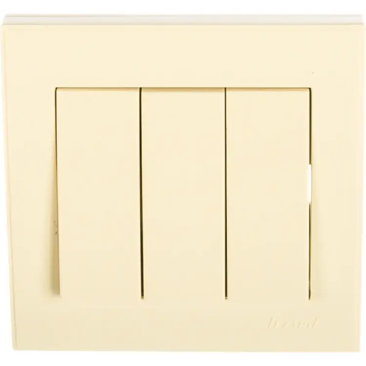 Тройной выключатель Lezard RAIN 703-0303-109