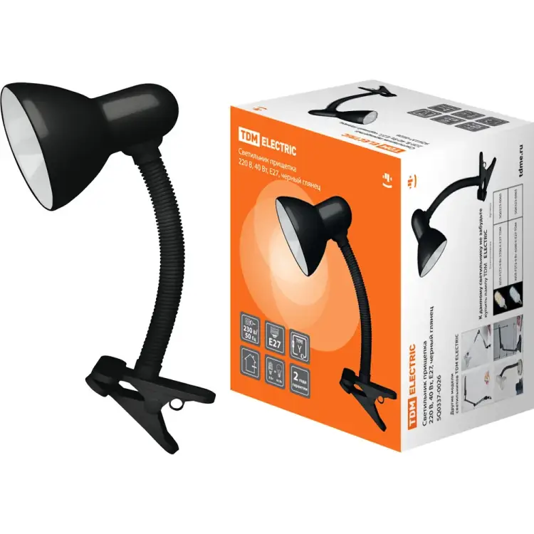 Светильник-прищепка TDM ELECTRIC SQ0337-0026