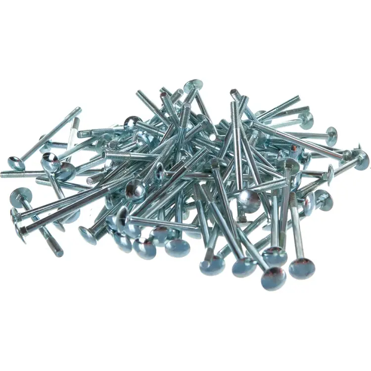 Мебельный болт крепежная техника 6х80 DIN603 (100 шт.) 493516