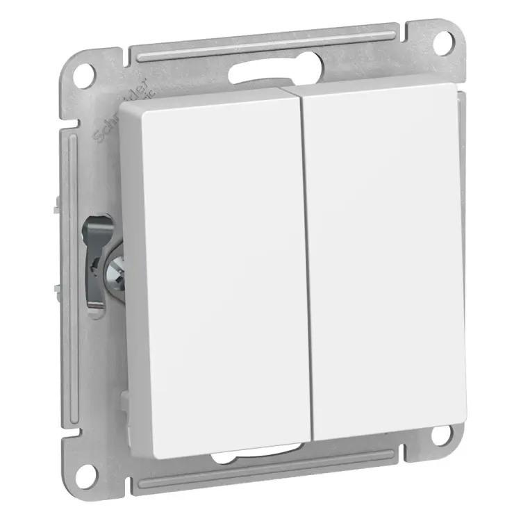 Двухклавишный переключатель Systeme Electric ATLASDESIGN ATN000165