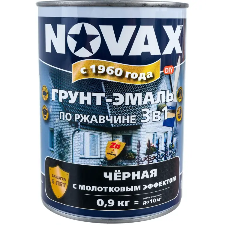 Грунт-эмаль по ржавчине Goodhim NOVAX 39245 Грунт-эмаль по ржавчине Goodhim NOVAX 39245