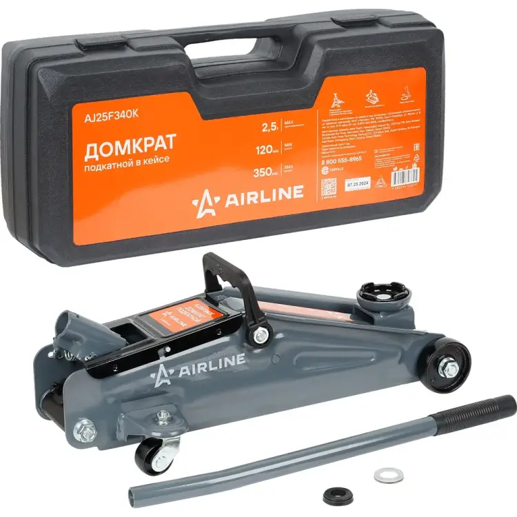 Подкатной домкрат Airline AJ25F340K