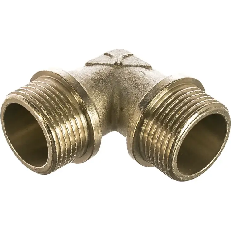 Латунный резьбовой угольник PRO AQUA 02-M20-M20x