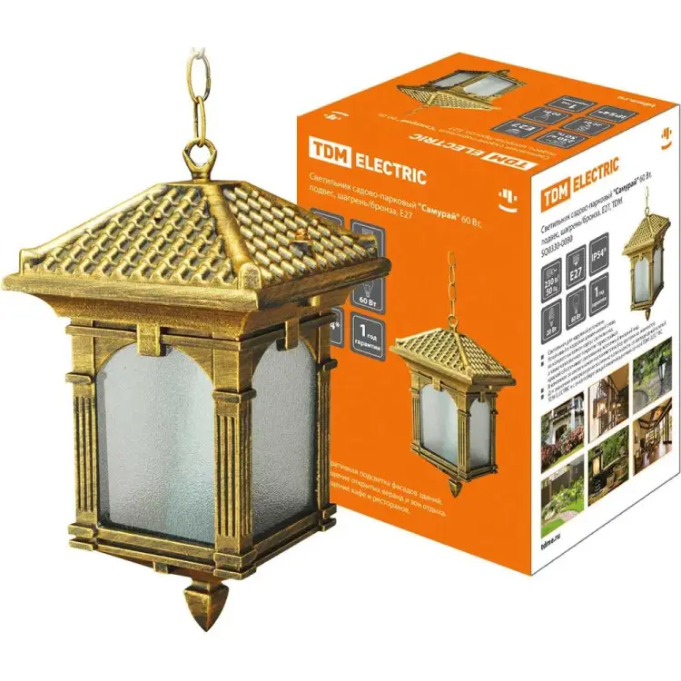 Садово-парковый светильник TDM ELECTRIC Самурай SQ0330-0080