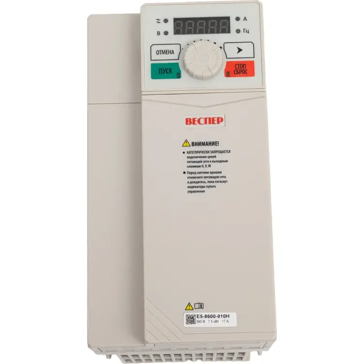 Преобразователь частоты Веспер E5-8600-010H VSP5482