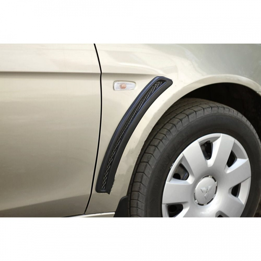 Накладки на передние крылья Mitsubishi Lancer X 2007- Русская Артель NML-006400