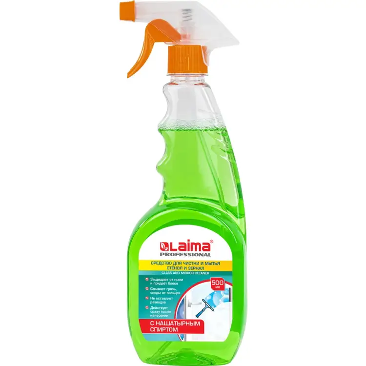Средство для мытья стекол и зеркал LAIMA PROFESSIONAL 604744