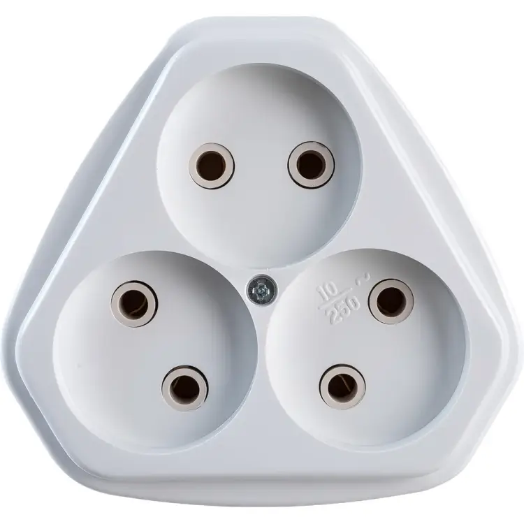 Трехместная розетка Кунцево-Электро РС10-394 5928