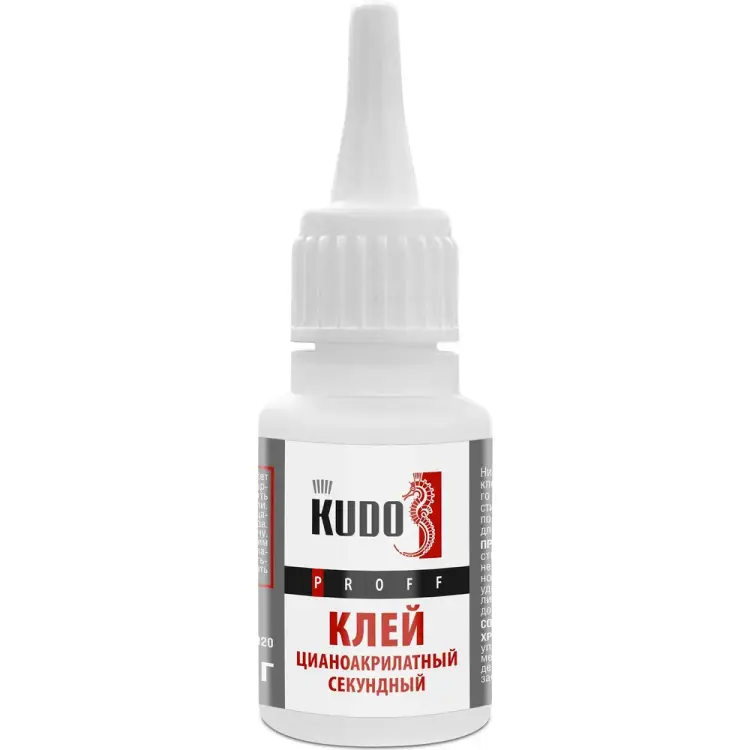 Цианоакрилатный секундный клей KUDO SMB-020 SMB-020