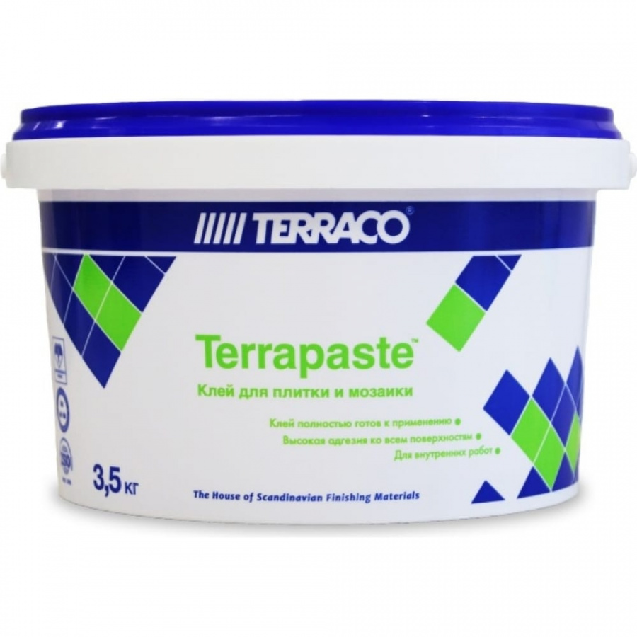 Клей для плитки на акриловой основе TERRACO ТЕРРАПАСТE