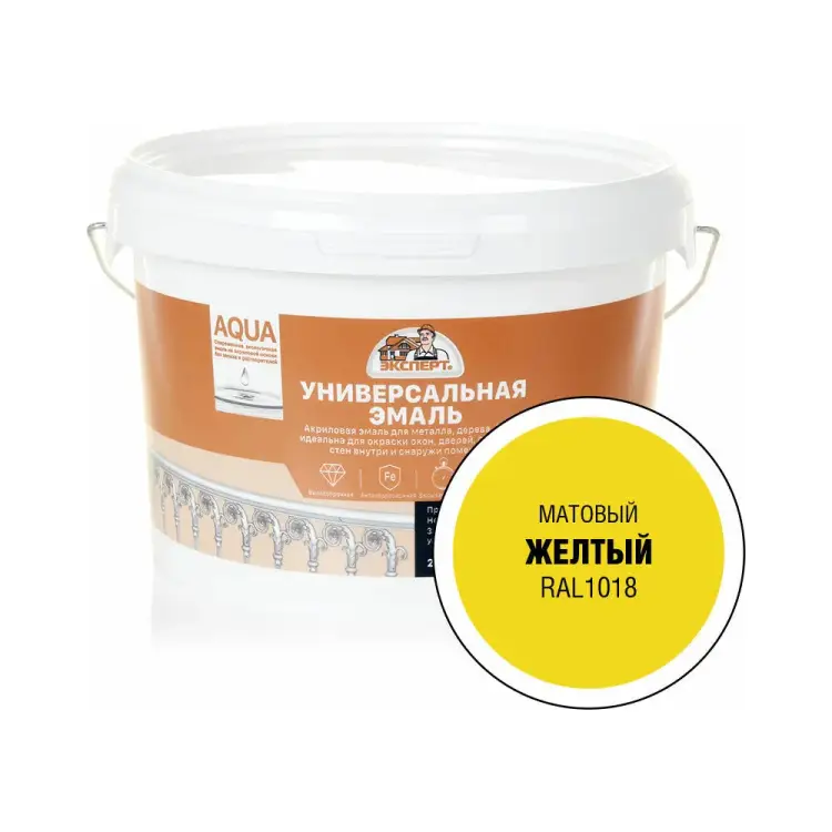Универсальная акриловая эмаль Эксперт 29087 Универсальная акриловая эмаль Эксперт 29087