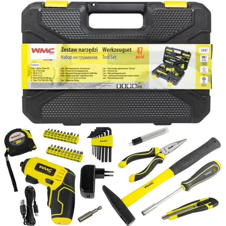 Набор инструментов WMC TOOLS 48241 1047