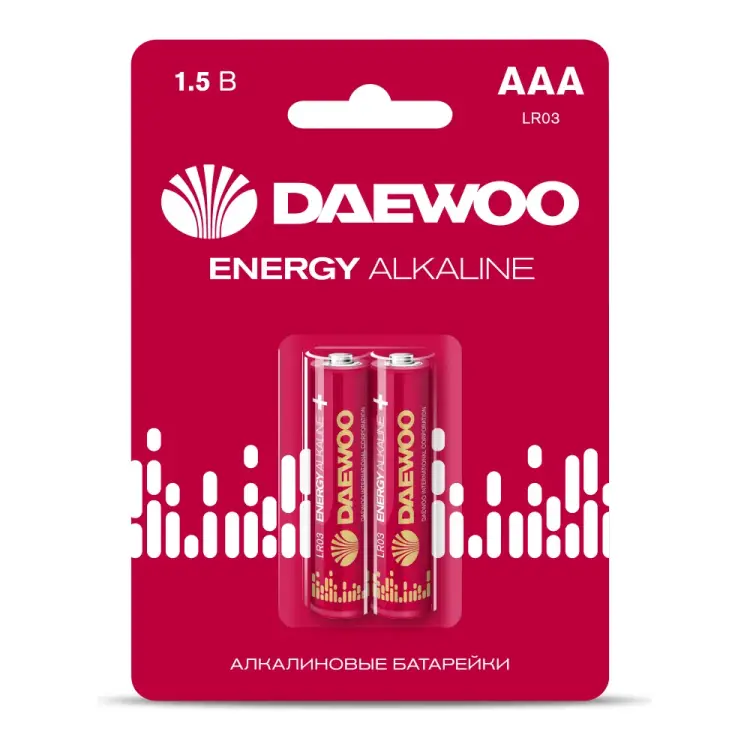 Алкалиновая батарейка DAEWOO ENERGY Alkaline 2021 5029873