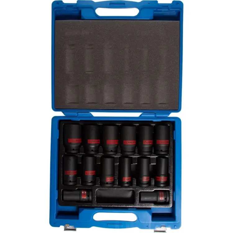 Набор торцевых шестигранных головок KING TONY 6414SP