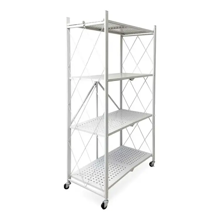 Металлический складной стеллаж ГЕЛЕОС Атлант-4 АСТ-42