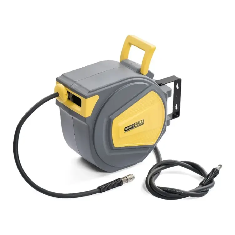 Закрытая пластиковая катушка для раздачи воздуха/воды KraftWell KRW1731.C7