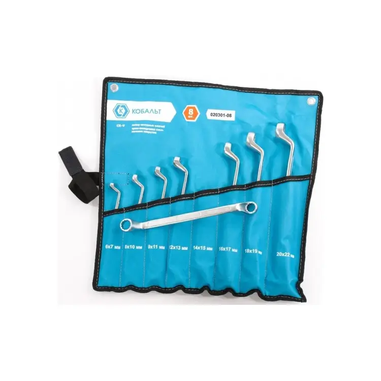 Набор накидных ключей КОБАЛЬТ 020301-08