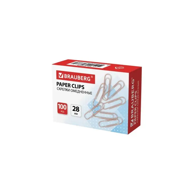 Скрепки BRAUBERG 270448