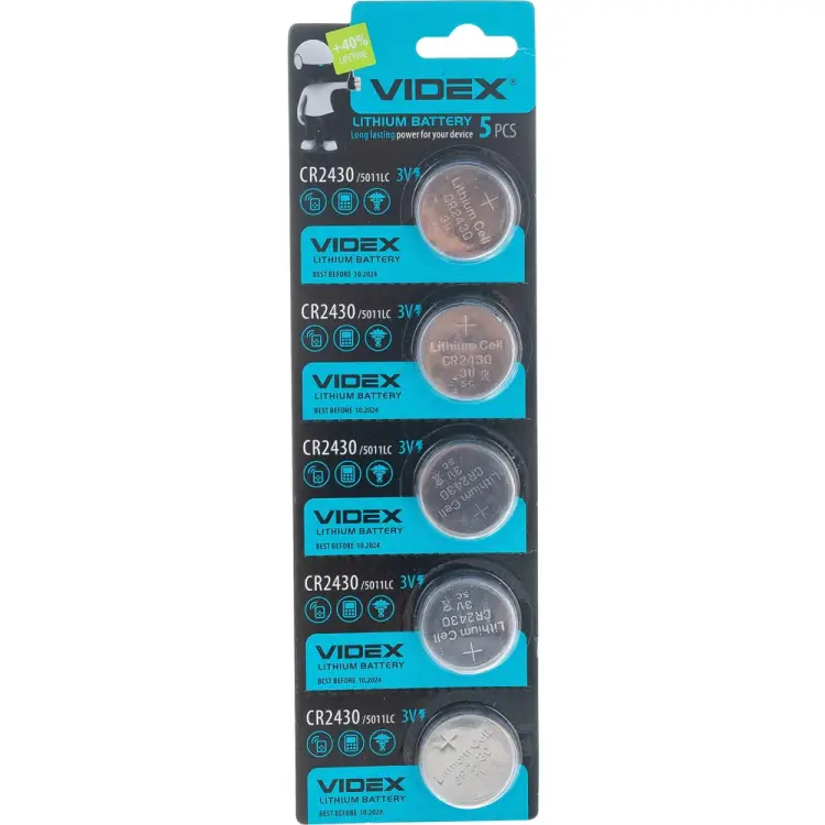 Литиевый элемент питания Videx VID-CR2430