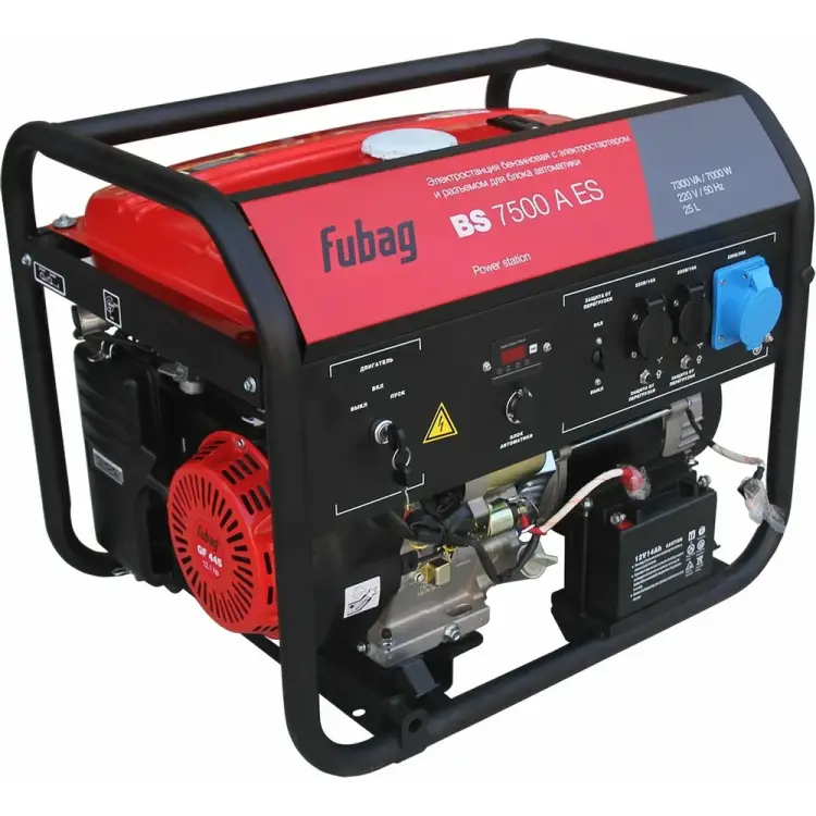 Бензиновая электростанция FUBAG BS 7500 A ES Бензиновая электростанция FUBAG BS 7500 A ES