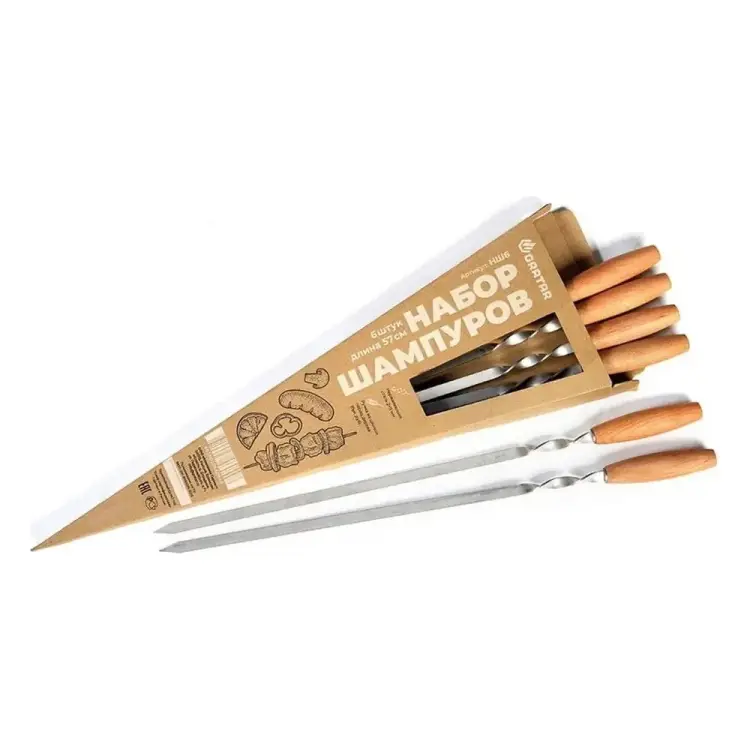 Набор шампуров GRATAR НШ 6 Набор шампуров GRATAR НШ 6