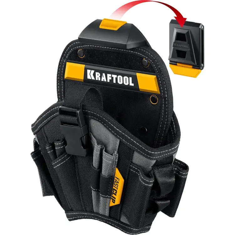Кобура для шуруповерта KRAFTOOL FastClip 38768 Кобура для шуруповерта KRAFTOOL FastClip 38768