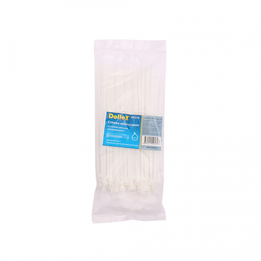 Нейлоновый хомут-стяжка Dollex SN-316