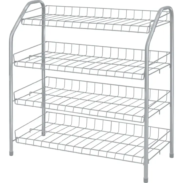 Этажерка Nika НИКА ЭТ1 ЭТ1/МС матовый серый