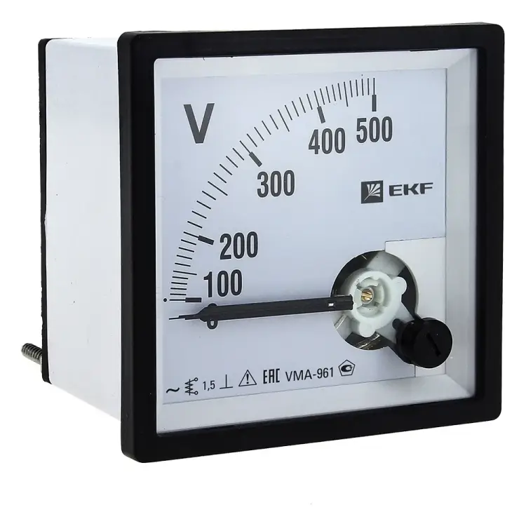 Аналоговый вольтметр на панель EKF VMA-961 PROxima vma-961-500