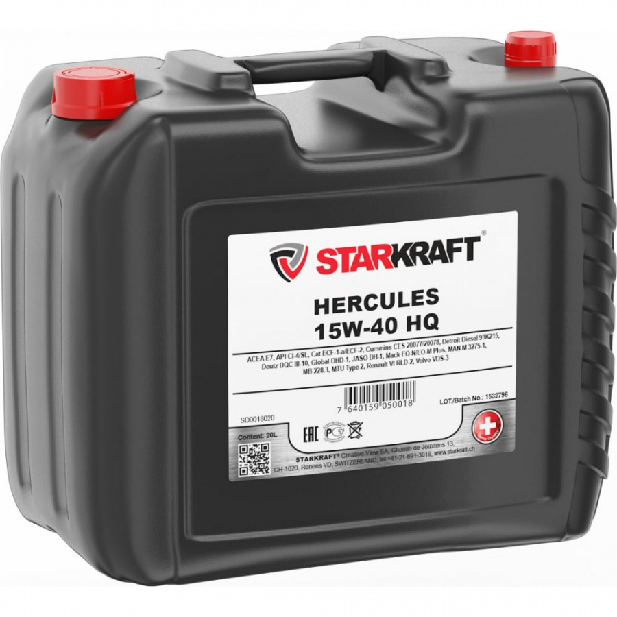 Моторное масло STARKRAFT HERCULES 15W-40 HQ