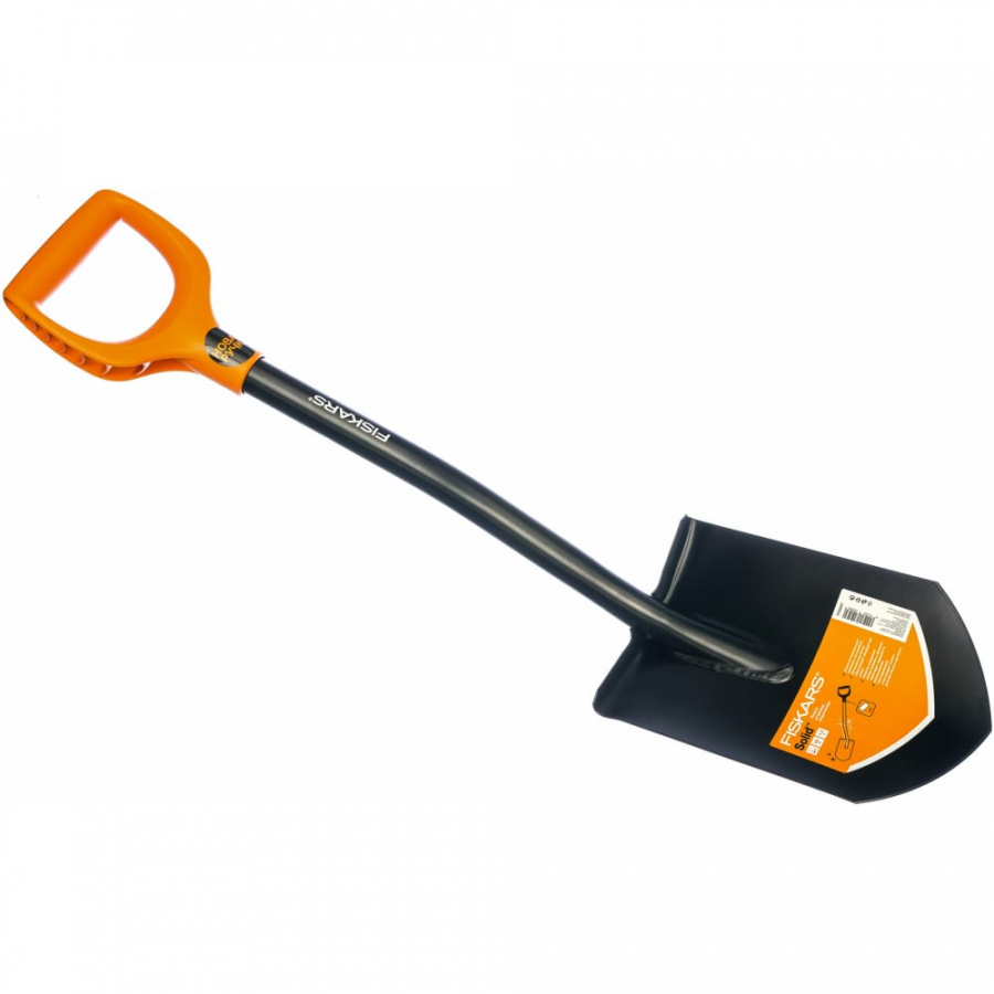 Укороченная штыковая лопата Fiskars SolidTM