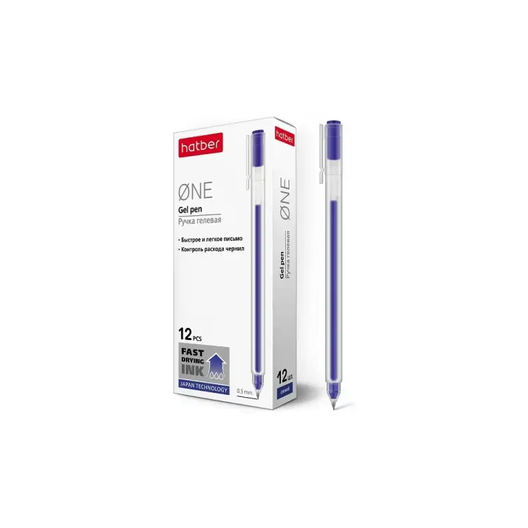Гелевая ручка Hatber One 058627
