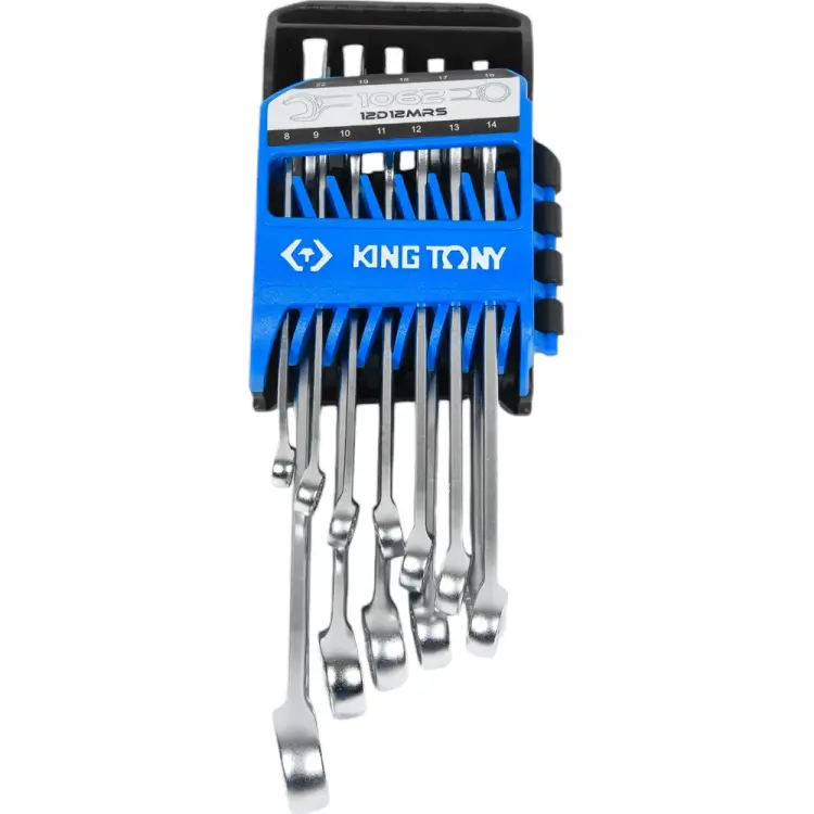 Набор комбинированных ключей KING TONY 12D12MRS Набор комбинированных ключей KING TONY 12D12MRS