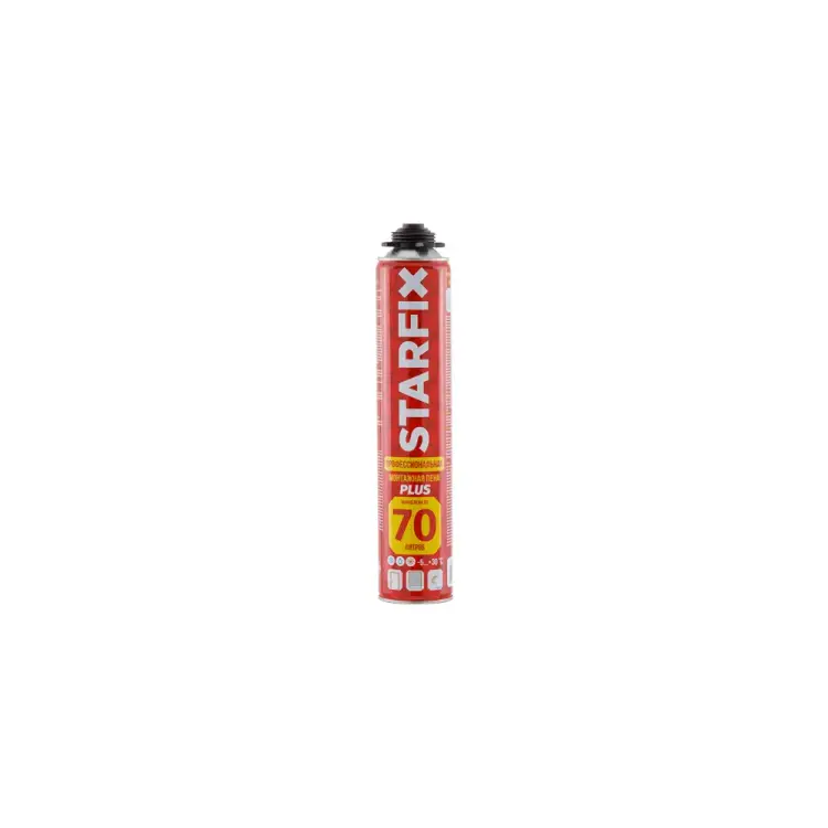 Монтажная пена STARFIX Foam Pro Plus 70 SM-65524-1 Монтажная пена STARFIX Foam Pro Plus 70 SM-65524-1