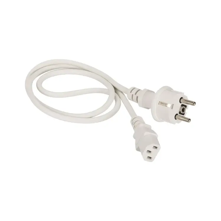 Шнур питания LANMASTER LAN-PP13/SH-1.0-WH