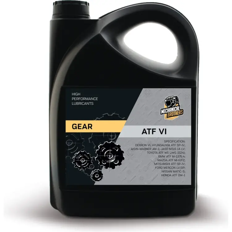 Трансмиссионное масло MECHANICAL BROTHERS gear atf vi 4673725543884