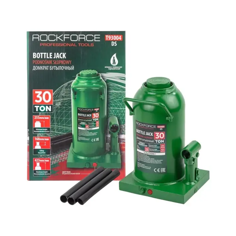 Бутылочный домкрат Rockforce RF-T93004/DS/(28067)