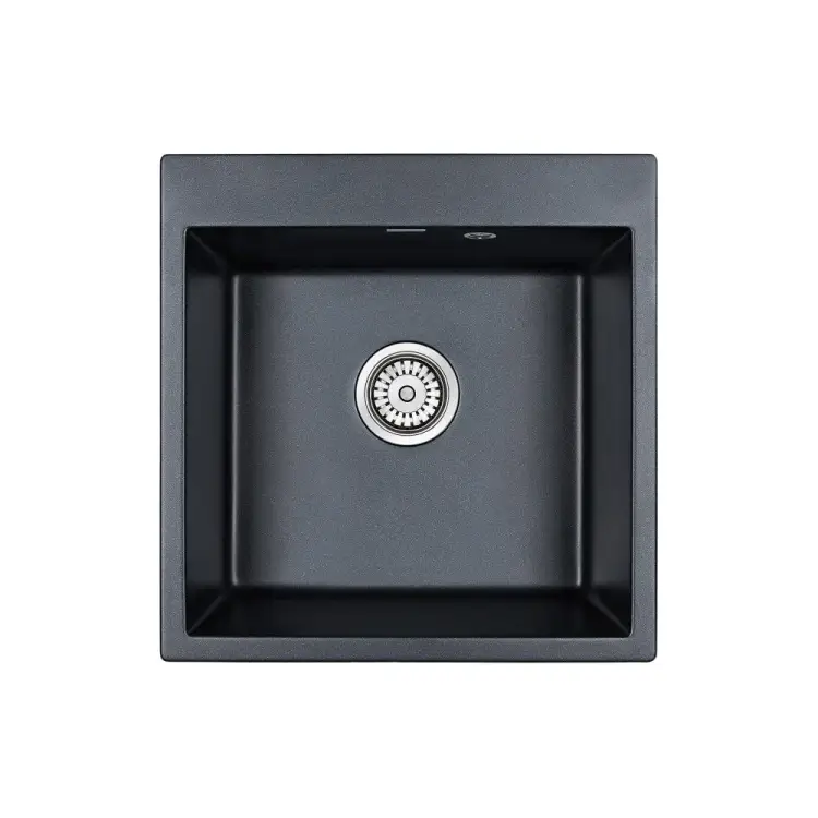 Кварцевая мойка Paulmark PRAKTISCH PM105152-BLM