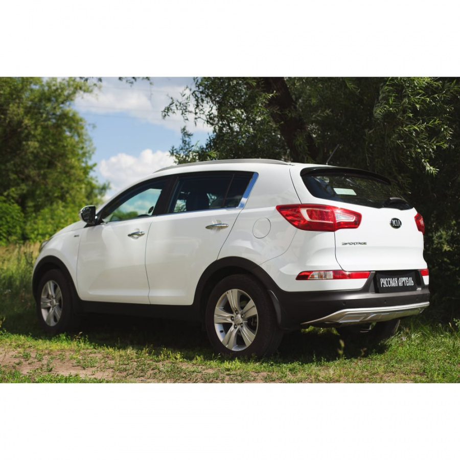 Обвес тюнинг заднего бампера для KIA Sportage 2010-2013 г.в. Русская Артель Вариант 2