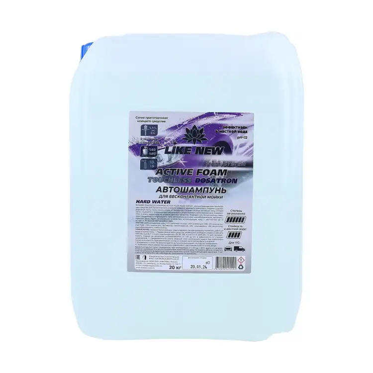 Автошампунь для бесконтактной мойки NIAGARA LIKE NEW ACTIVE FOAM HARD WATER 16039061013