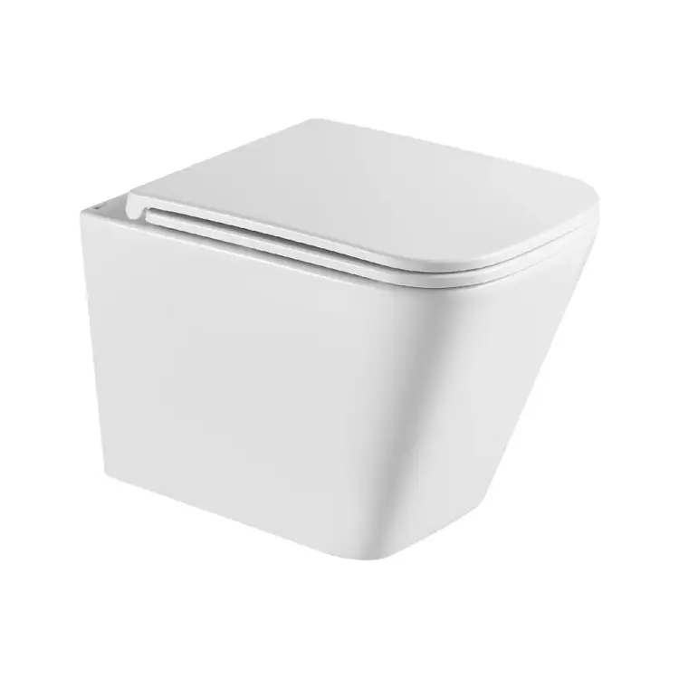 Унитаз подвесной Lemark FLOREX безободковый с сиденьем микролифт, смыв вихревой Тонадо 3.0, белый глянец 9614001