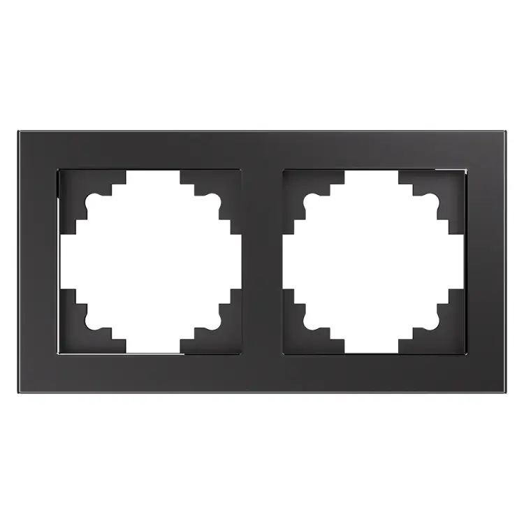 Горизонтальная двухместная рамка STEKKER Катрин GFR00-7002-06 39540